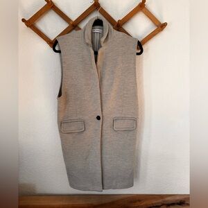 525 America 100% Wool Gray Vest